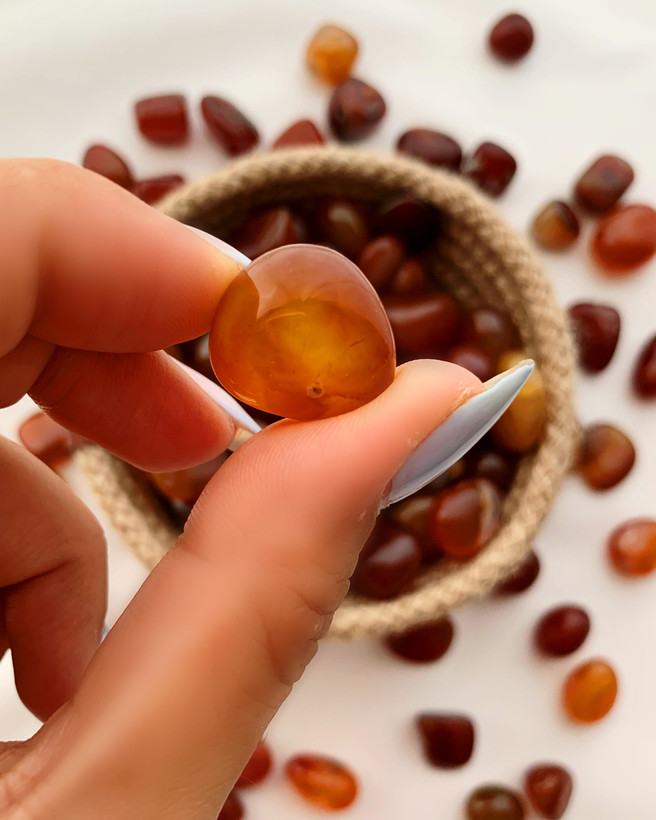 سنگ تامبل عقیق کارنلین